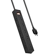 Amazon.co.jp: エレコム 電源タップ 10個口 5m 雷ガード ほこり